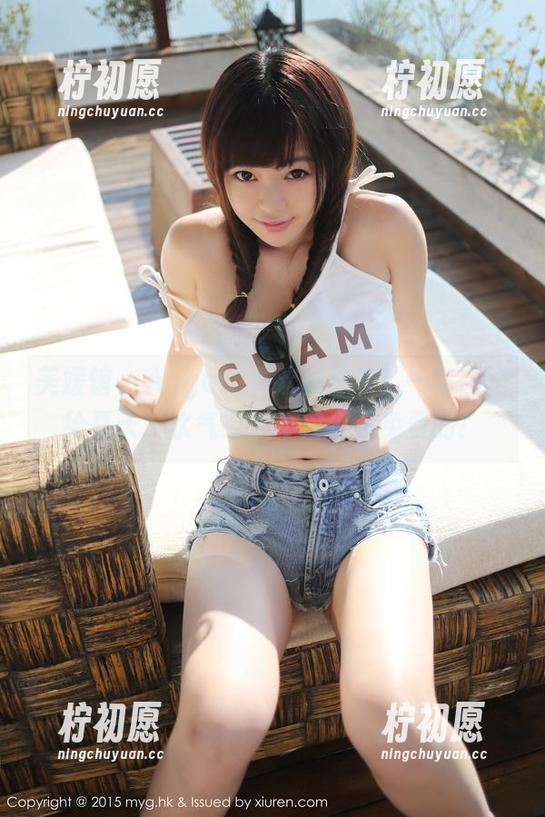 美媛馆 - Angela喜欢猫泳衣：一套图送给夏天，水气缭绕不仅仅是免费的！